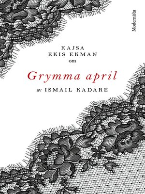 cover image of Om Grymma april av Ismail Kadare